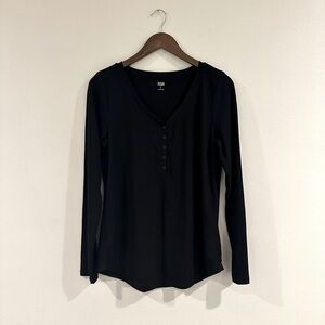 Women’s Longsleeve Black Shirt